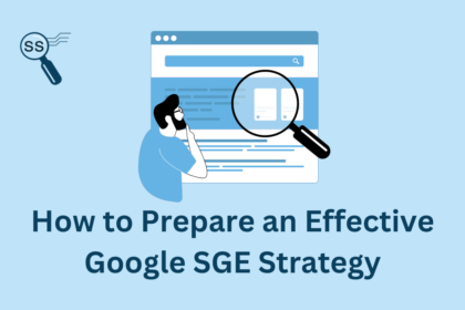 Google SGE Strategy