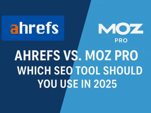 Ahrefs vs. Moz Pro, SEO Tool