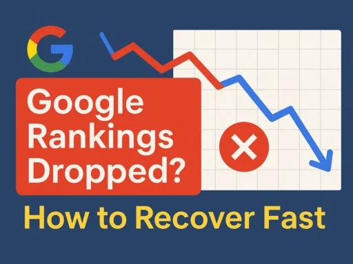 Google Rankings Dropped