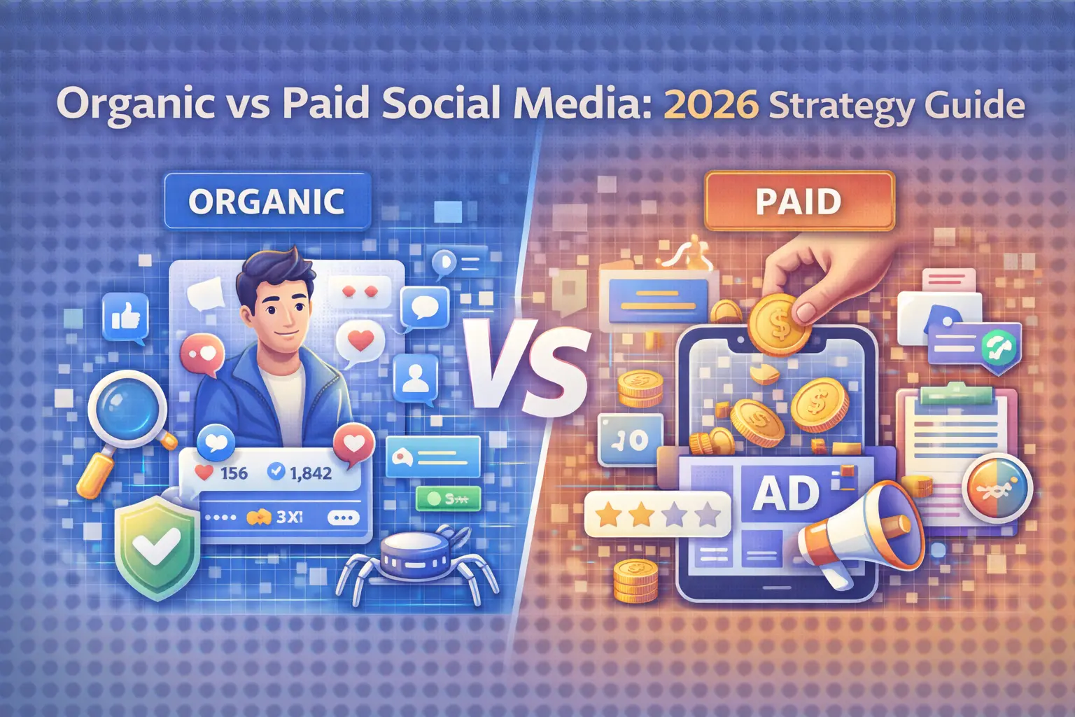 Organic vs Paid Social Media