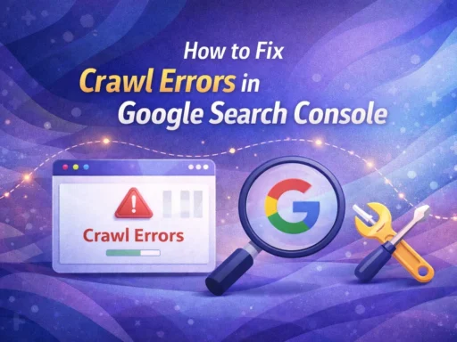 Fix Crawl Errors in Google Search Console