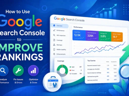 Google Search Console to Improve Rankings