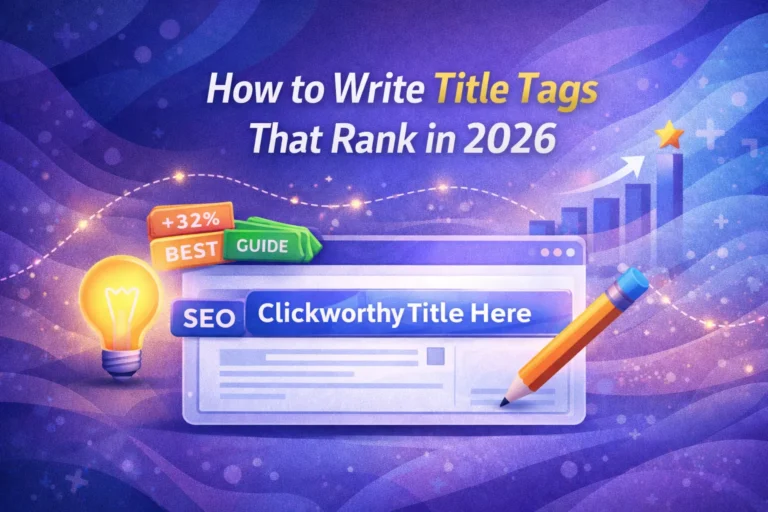 Title Tags That Rank in 2026