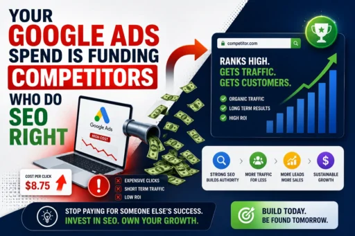 Your Google Ads Spend Is Funding Competitors Who Do SEO Right