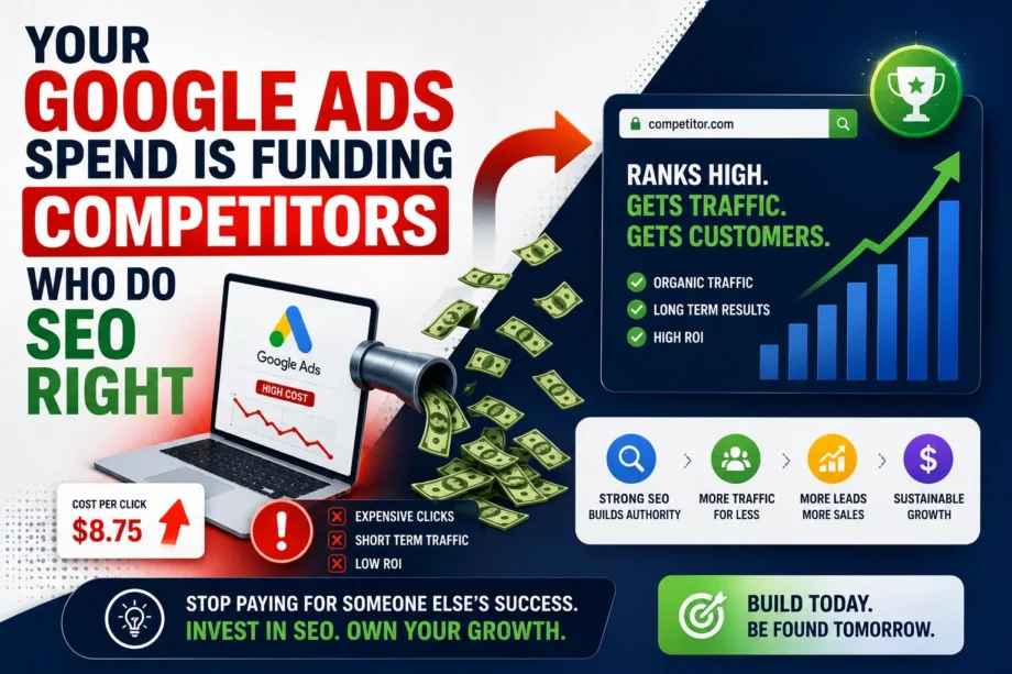 Your Google Ads Spend Is Funding Competitors Who Do SEO Right