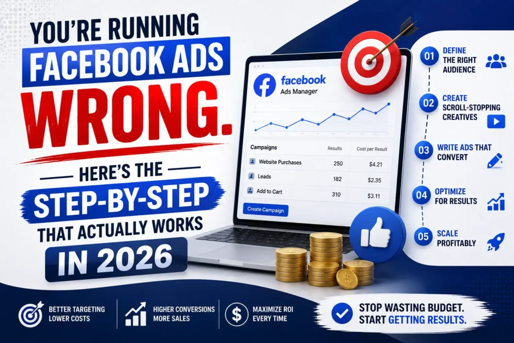 You're Running Facebook Ads Wrong. Here's the Step-by-Step That Actually Works in 2026