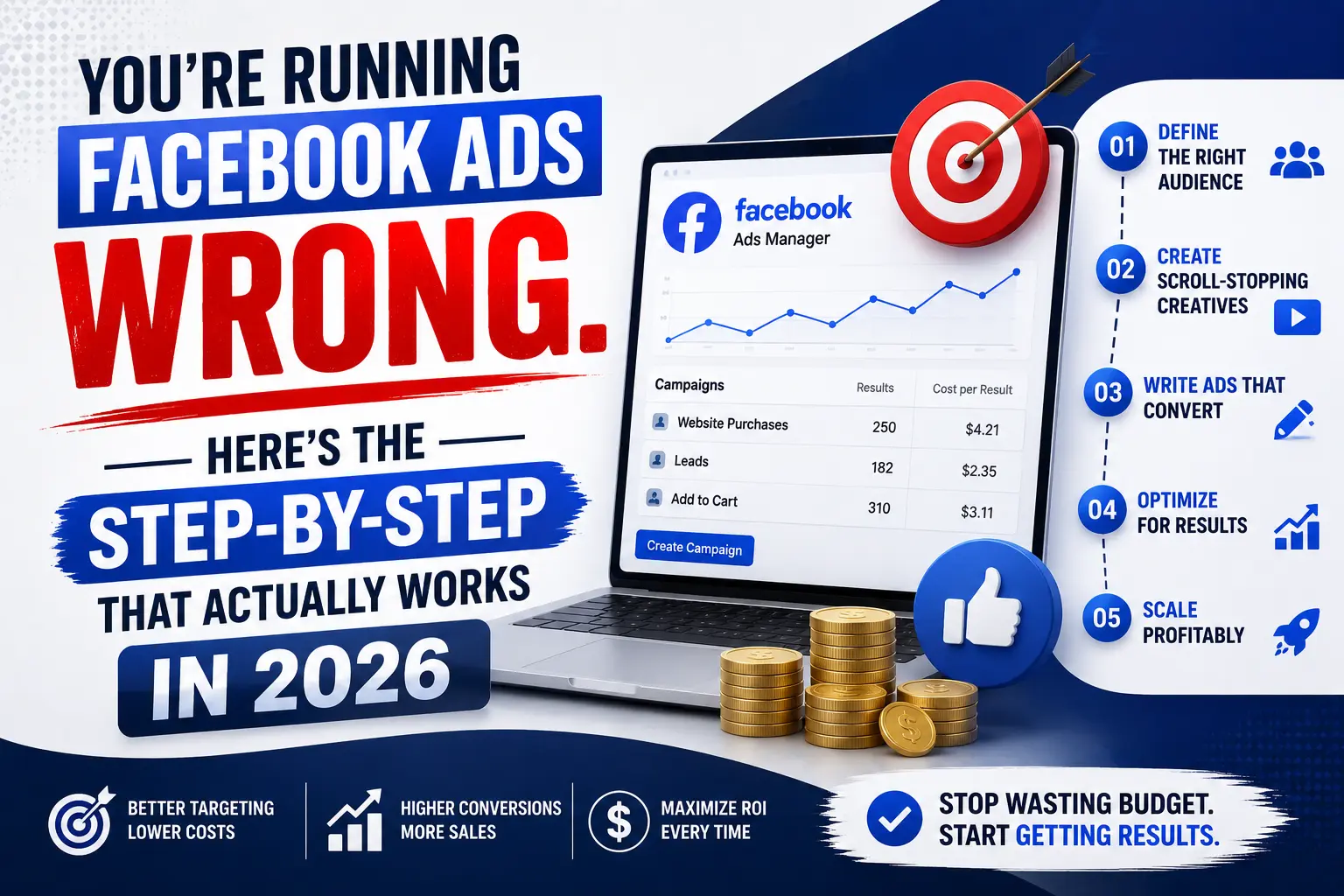 You're Running Facebook Ads Wrong. Here's the Step-by-Step That Actually Works in 2026