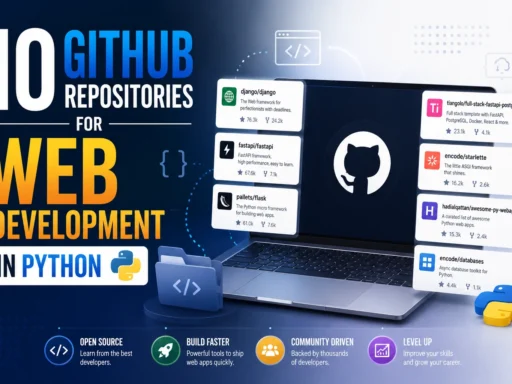 10 GitHub Repositories for Web Development in Python
