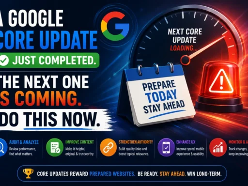A Google Core Update Just Completed. The Next One Is Coming. Do This Now
