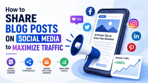 How to Share Blog Posts on Social Media to Maximize Traffic