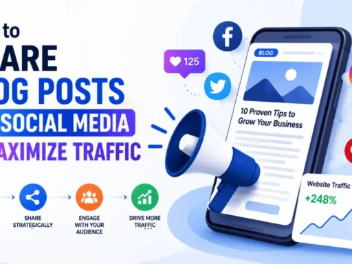 How to Share Blog Posts on Social Media to Maximize Traffic