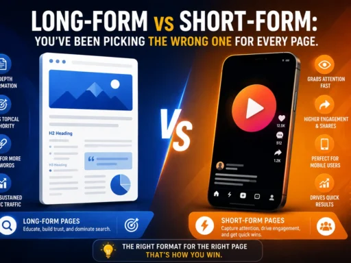 Long-Form vs Short-Form You've Been Picking the Wrong One for Every Page.