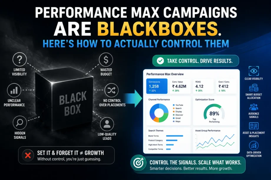 Performance Max Campaigns Are Blackboxes. Here's How to Actually Control Them