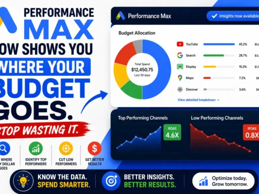 Performance Max Now Shows You Where Your Budget Goes. Stop Wasting It
