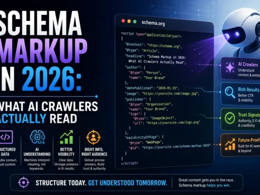 Schema Markup in 2026 What AI Crawlers Actually Read