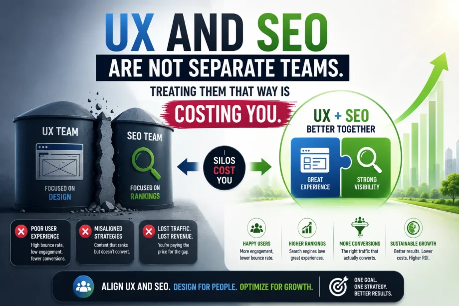 UX and SEO Are Not Separate Teams. Treating Them That Way Is Costing You