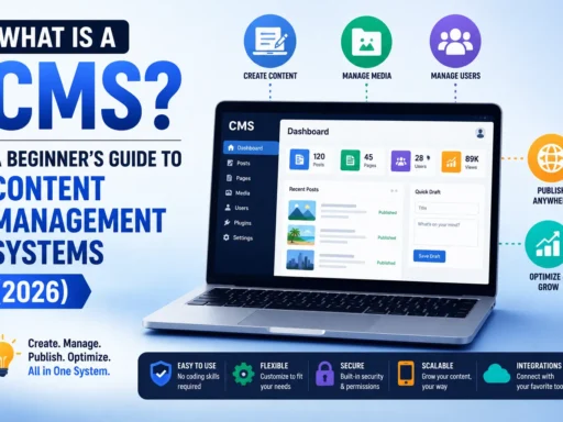What Is a CMS A Beginner's Guide to Content Management Systems (2026)