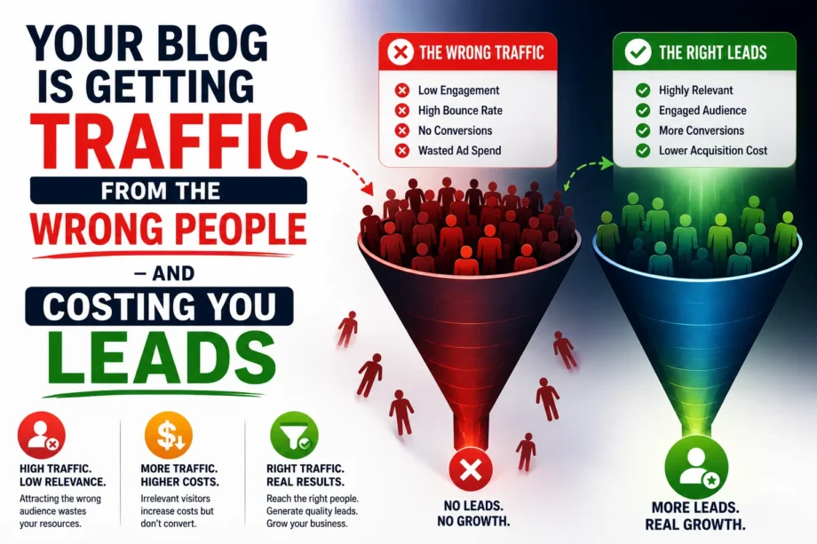 Your Blog Is Getting Traffic from the Wrong People - and Costing You Leads