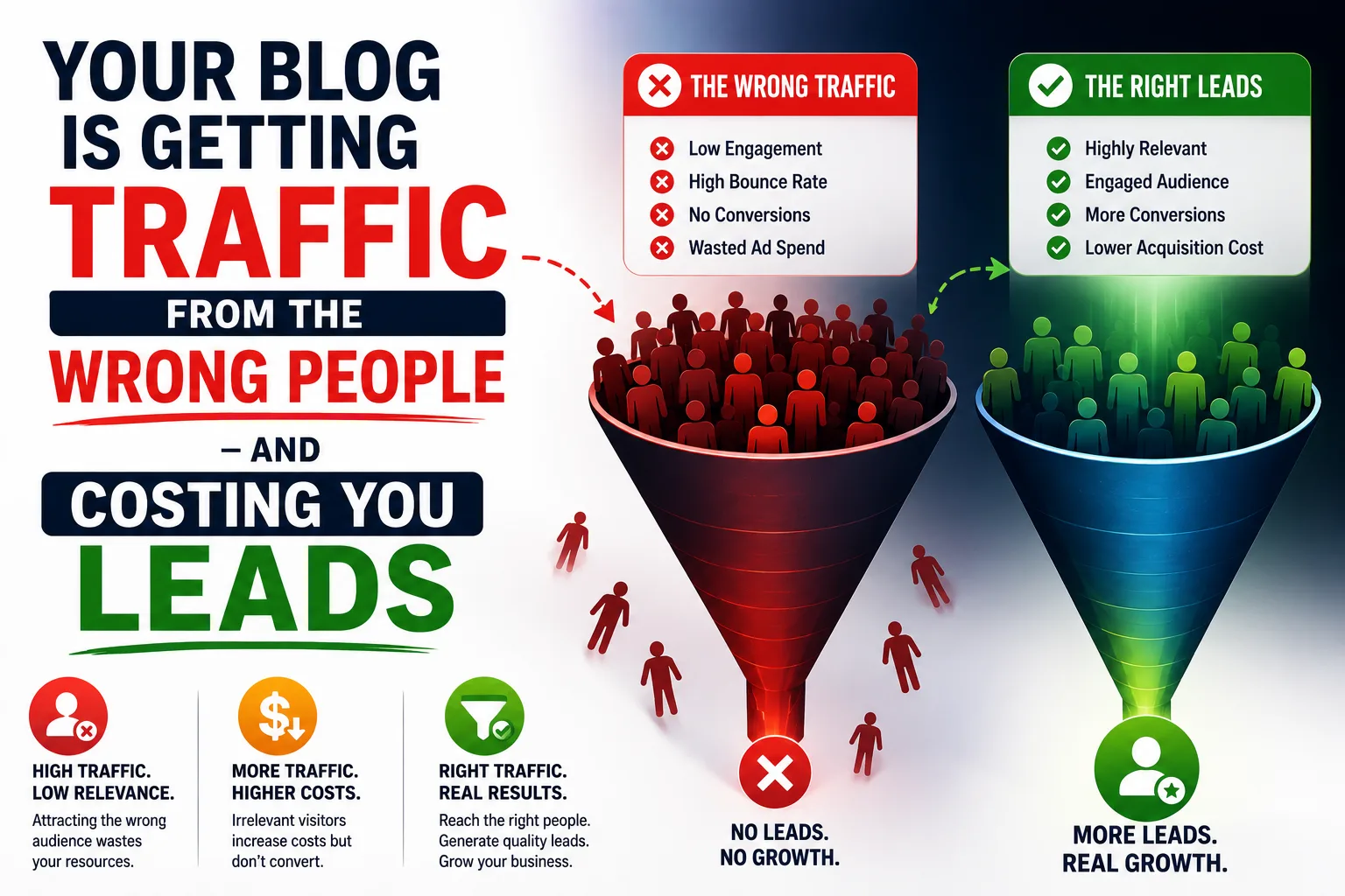 Your Blog Is Getting Traffic from the Wrong People - and Costing You Leads