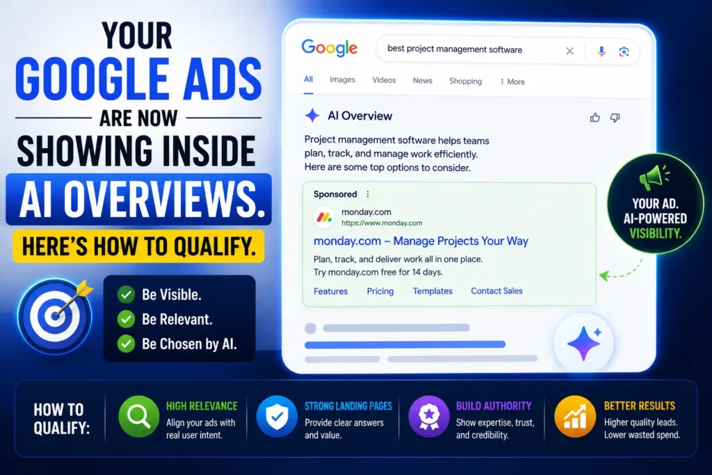 Your Google Ads Are Now Showing Inside AI Overviews. Here's How to Qualify