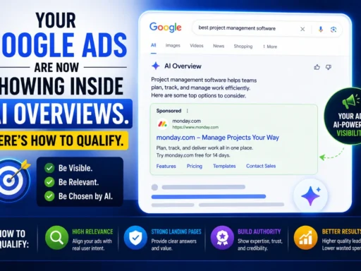 Your Google Ads Are Now Showing Inside AI Overviews. Here's How to Qualify