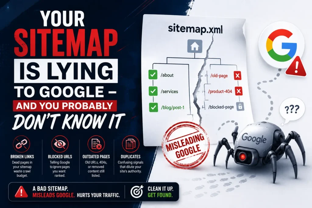Your Sitemap Is Lying to Google - And You Probably Don't Know It