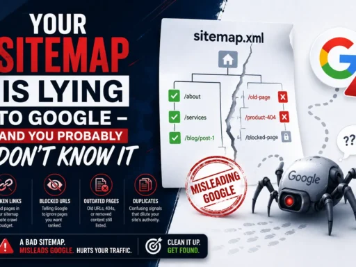 Your Sitemap Is Lying to Google - And You Probably Don't Know It