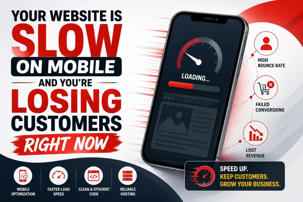Your Website Is Slow on Mobile and You're Losing Customers Right Now