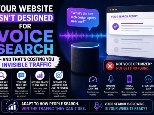 Your Website Isn't Designed for Voice Search - And That's Costing You Invisible Traffic