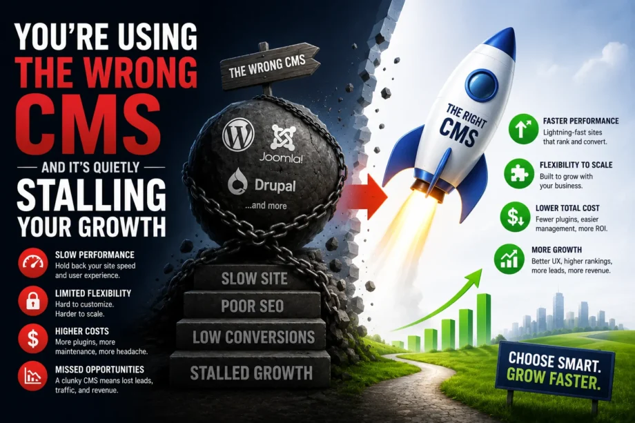 You're Using the Wrong CMS and It's Quietly Stalling Your Growth