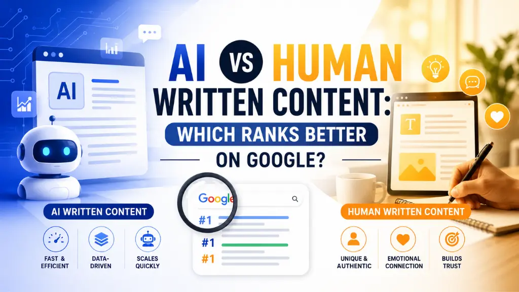 AI vs Human Written Content: Which Ranks Better on Google?