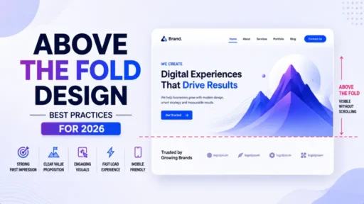 Above the Fold Design: Best Practices for 2026