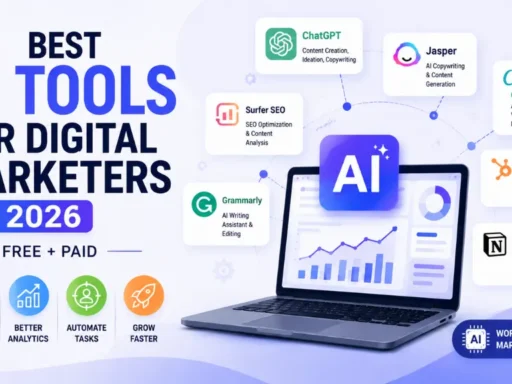 Best AI Tools for Digital Marketers in 2026 (Free + Paid)
