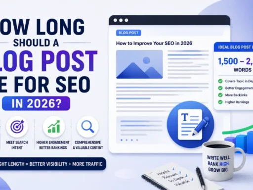 How Long Should a Blog Post Be for SEO in 2026?