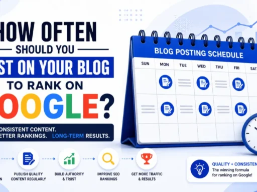 How Often Should You Post on Your Blog to Rank on Google