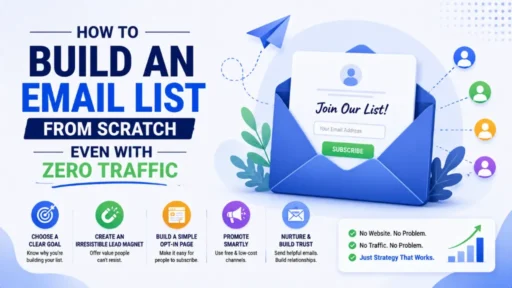 How to Build an Email List from Scratch (Even with Zero Traffic)