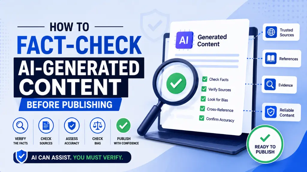 How to Fact-Check AI-Generated Content Before Publishing