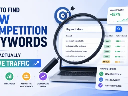 How to Find Low Competition Keywords That Actually Drive Traffic
