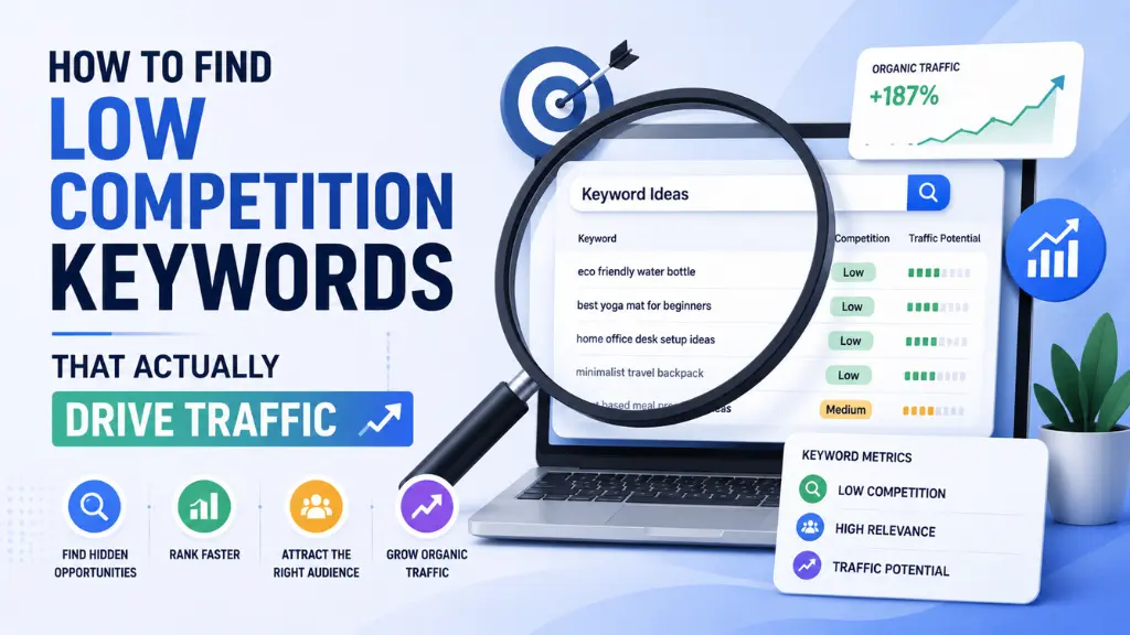 How to Find Low Competition Keywords That Actually Drive Traffic