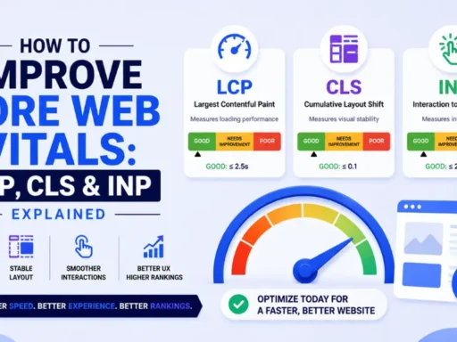 How to Improve Core Web Vitals: LCP, CLS and INP Explained