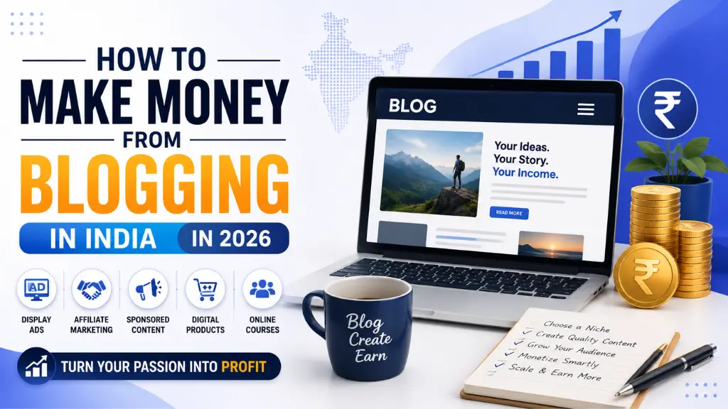 How to Make Money from Blogging in India in 2026