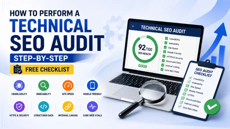 How to Perform a Technical SEO Audit Step-by-Step (Free Checklist)