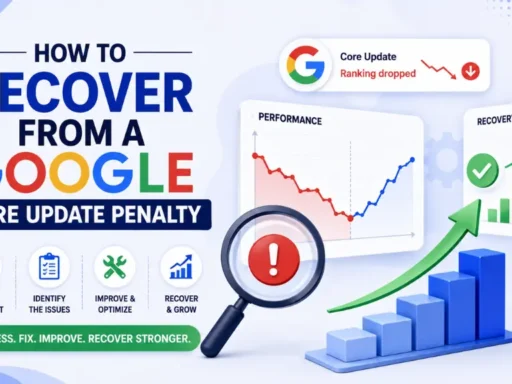 How to Recover from a Google Core Update Penalty