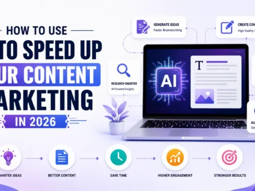 How to Use AI to Speed Up Your Content Marketing in 2026