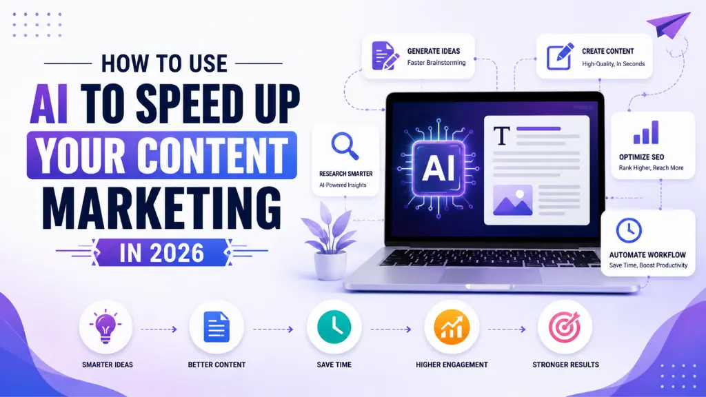 How to Use AI to Speed Up Your Content Marketing in 2026