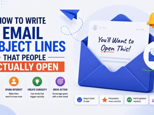 How to Write Email Subject Lines That People Actually Open