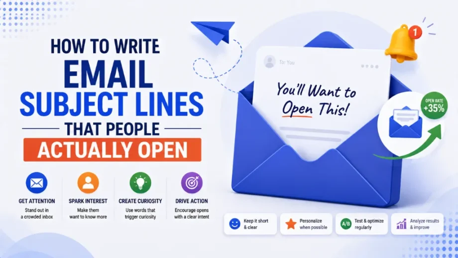 How to Write Email Subject Lines That People Actually Open