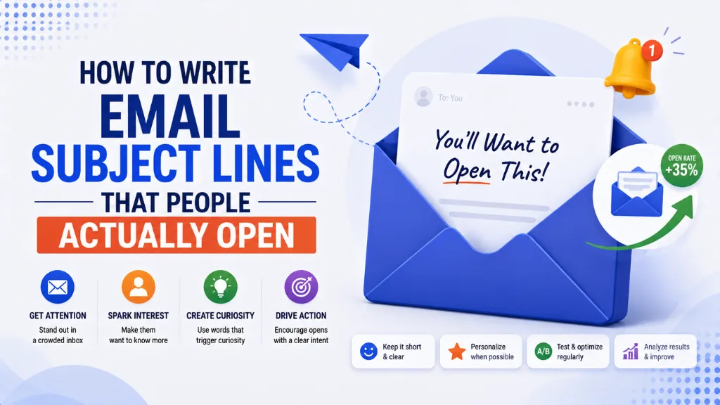 How to Write Email Subject Lines That People Actually Open