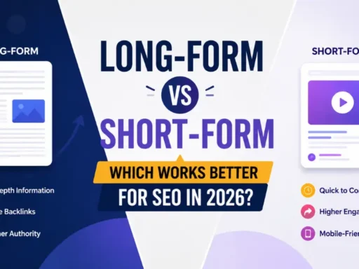 Long-Form vs Short-Form Content: Which Works Better for SEO in 2026?