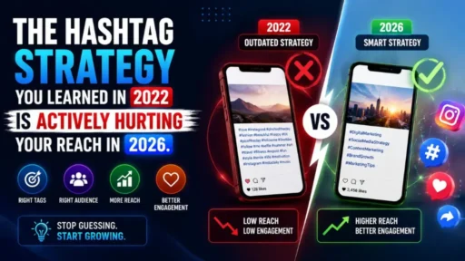 The Hashtag Strategy You Learned in 2022 Is Actively Hurting Your Reach in 2026